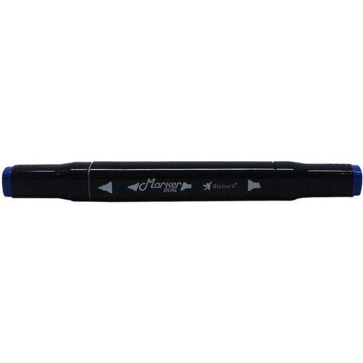 caneta marcador ponta dupla marker dual brilliant blue caneta marcador ponta dupla marker dual brilliant blue
