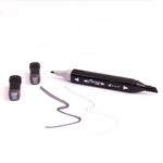 caneta marcador ponta dupla marker dual cool grey caneta marcador ponta dupla marker dual cool grey