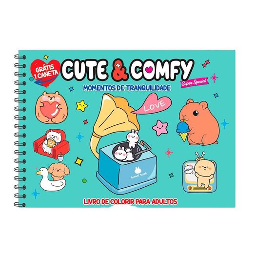 cute & comfy super special edição 06 - momentos de tranquilidade - acompanha 1 caneta
