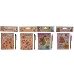 bloco de anotações com caneta 48 folhas capivara 15x10cm diversos modelos