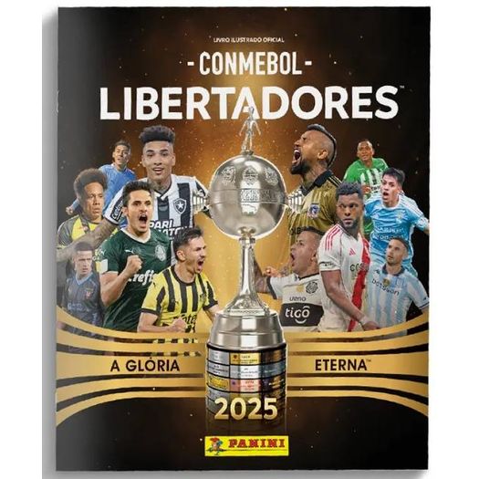conmebol libertadores 2025 - álbum brochura conmebol libertadores 2025 - álbum brochura