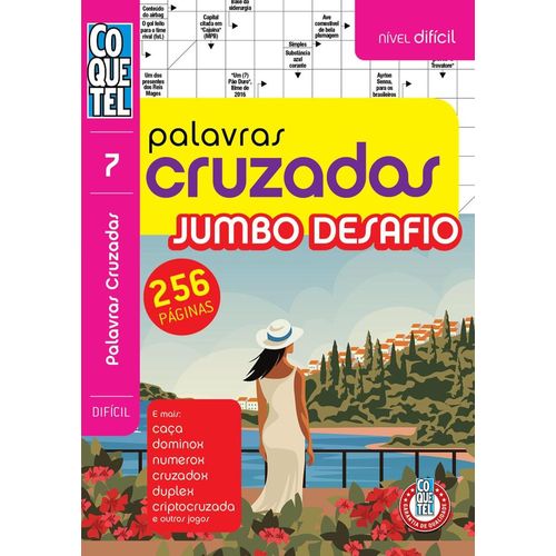 palavras cruzadas jumbo desafio - nível difícil 7