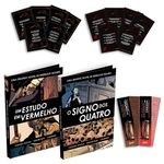 combo sherlock holmes - hqs inéditas - com brinde