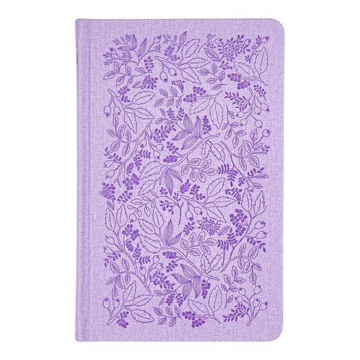 bíblia sagrada slim acf - luxo - lavanda jardim bíblia sagrada slim acf - luxo - lavanda jardim