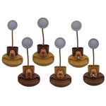 luminária de mesa led capivara com porta caneta diversos modelos