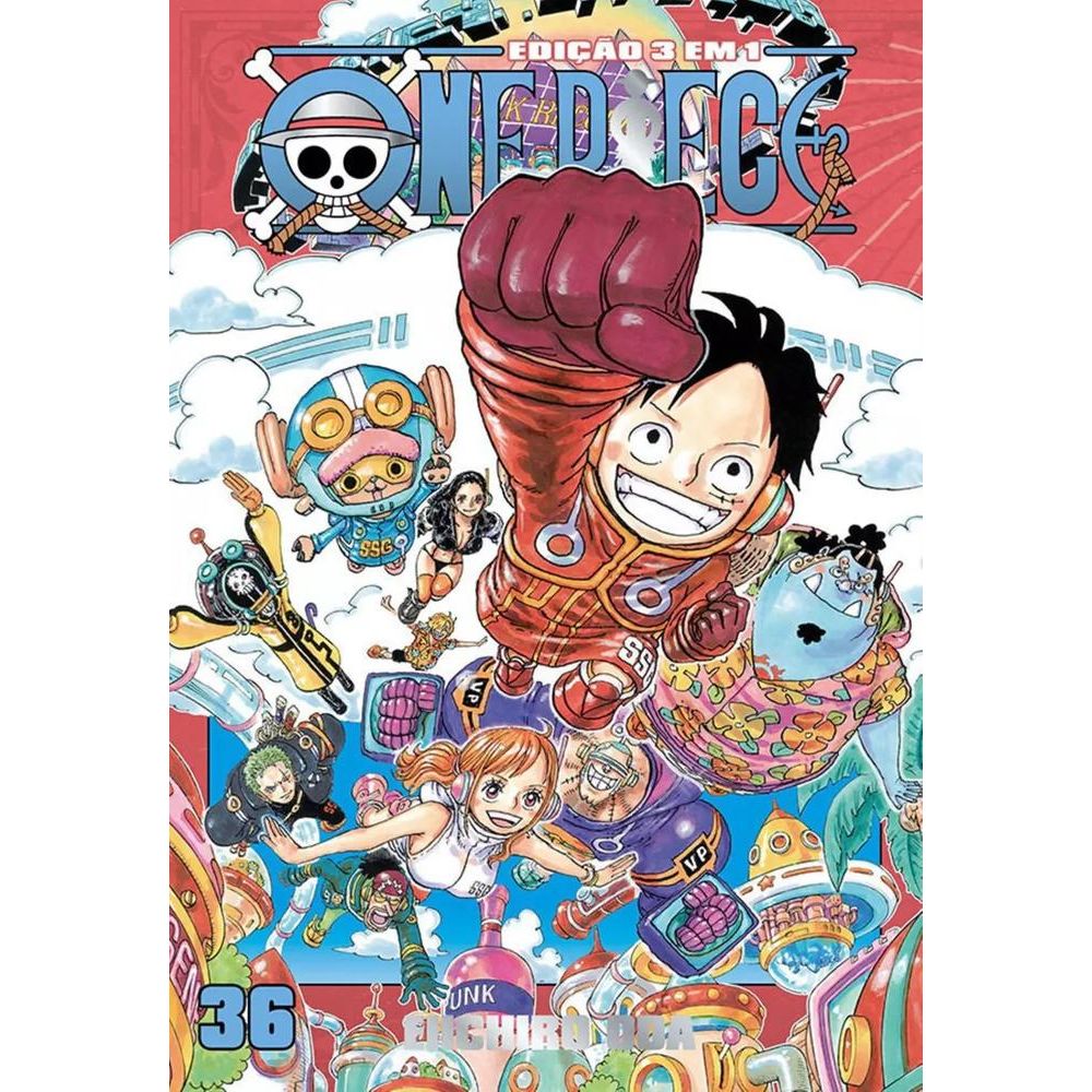 One Piece 3 Em 1 - 36 - Livrarias Curitiba