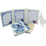 bloco adesivo stitch formato livro 60 folhas diversos modelos