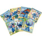 bloco adesivo stitch 12 folhas diversos modelos