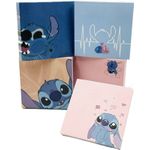bloco adesivo stitch 8x8cm diversos modelos
