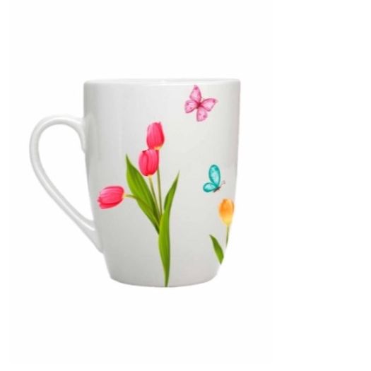 caneca cerâmica 350ml tulipa caneca cerâmica 350ml tulipa