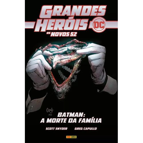 grandes heróis dc: os novos 52 vol. 21 - batman: a morte da família