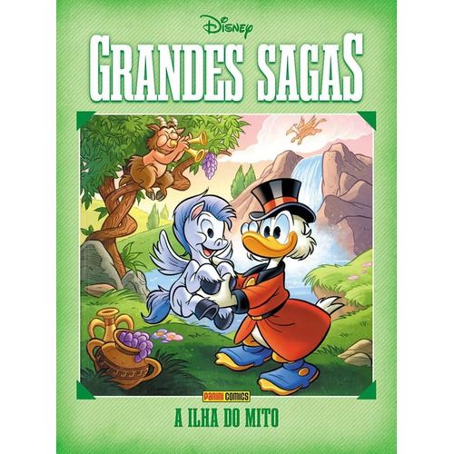 grandes sagas disney 6 - a ilha do mito