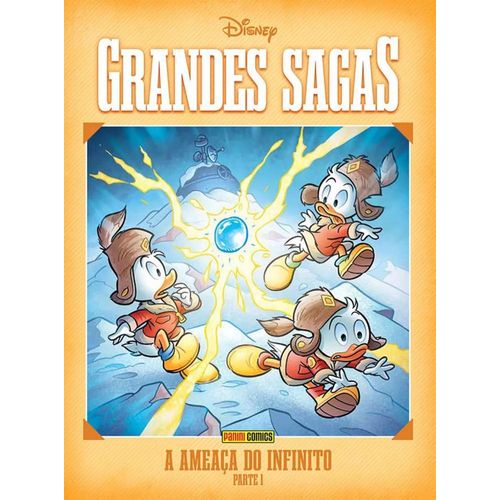 grandes sagas disney 4 - a ameaça do infinito - parte 1