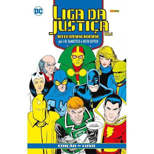 liga da justiça internacional 1 - edição de luxo
