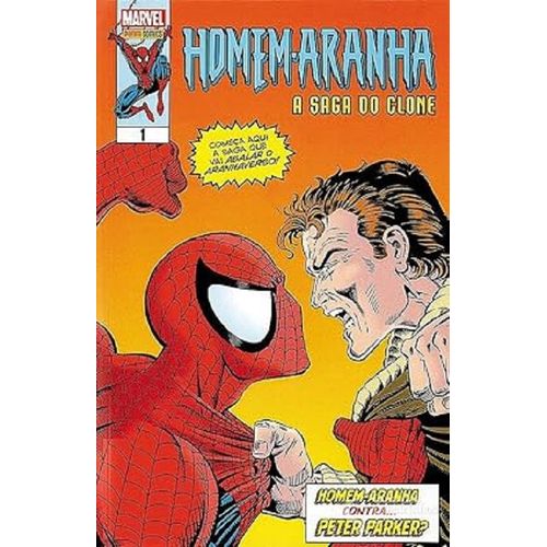 homem-aranha: a saga do clone vol. 01