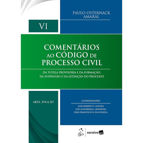 coleção comentários ao cpc - vol vi