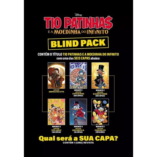 tio patinhas e a moedinha do infinito - blind pack tio patinhas e a moedinha do infinito - blind pack