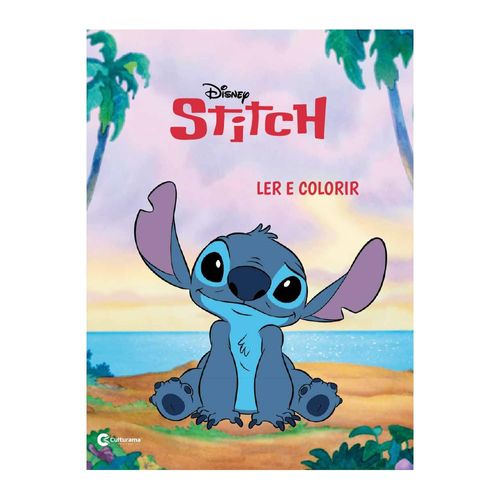 ler e colorir stitch