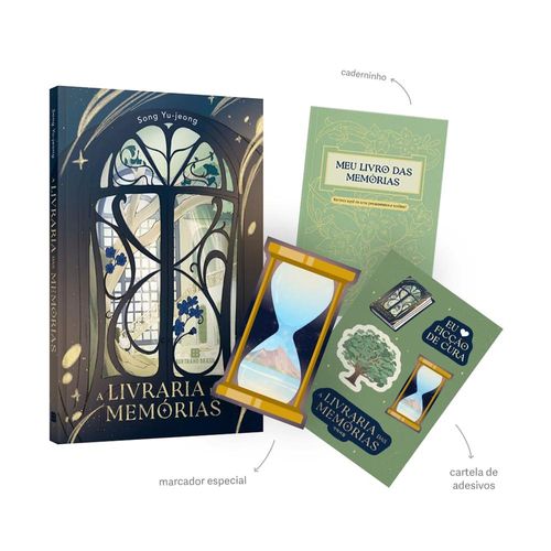 a livraria das memórias + brindes