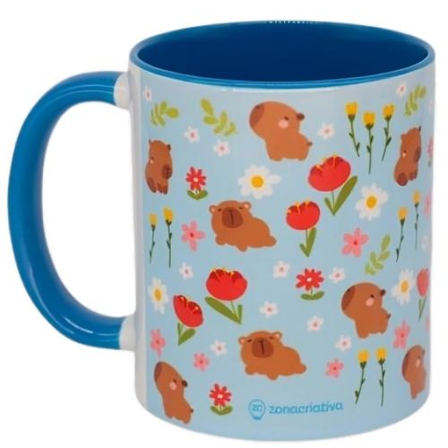caneca 350ml pop capivara estilo de vida