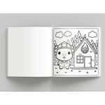 cute & comfy coloring book for adults - capivaras and friends - livro 10