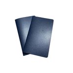 caderneta note azul metal 30 folhas 12,5x21cm