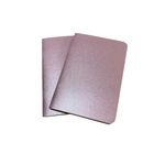 caderneta note rosa pink metal p 30 folhas 9x13cm
