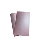 caderneta note rosa pink metal 30 folhas 12,5x21cm