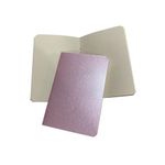 caderneta note rosa pink metal p 30 folhas 9x13cm