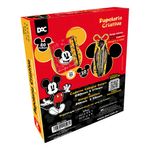 kit caixa criativa mickey caderno e estojo