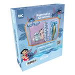 kit caixa criativa stitch caderno e estojo