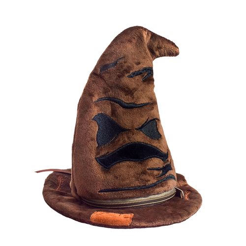 estojo fluffy pelúcia chapéu harry potter