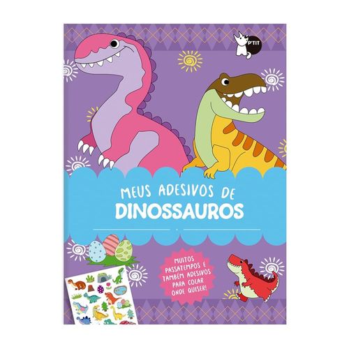meus adesivos de dinossauros