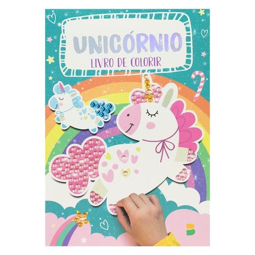 meu mini-livro brilhante: unicórnio