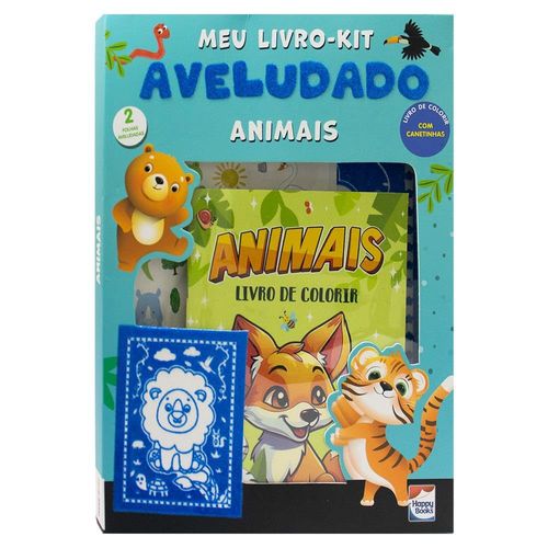 meu livro aveludado: animais