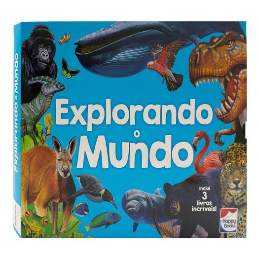 explorando o mundo - combo 3 livros explorando o mundo - combo 3 livros