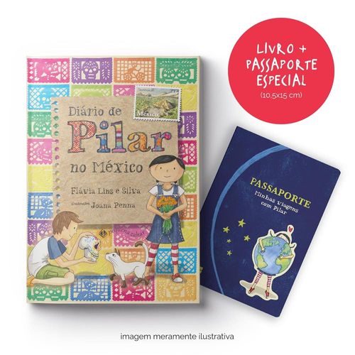 diário de pilar no méxico - com brinde