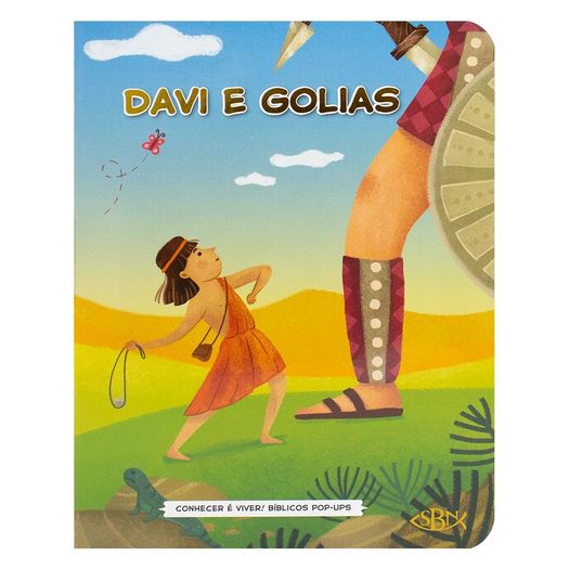 conhecer é viver! bíblicos pop-ups: davi e golias conhecer é viver! bíblicos pop-ups: davi e golias