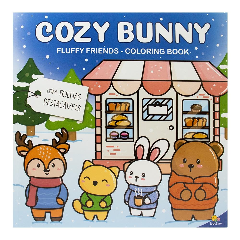 Fluffy Friends - Cozy Bunny - Livrarias Curitiba