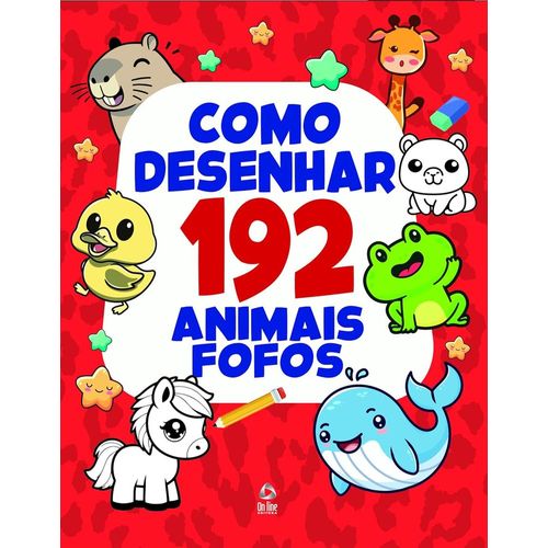 como desenhar 192 animais fofos