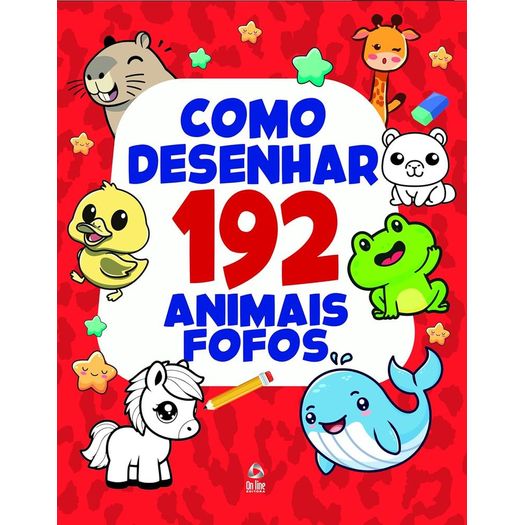 como desenhar 192 animais fofos
