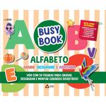 busy book alfabeto grude, desgrude e aprenda