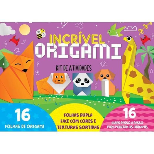 incrível origami kit de atividades incrível origami kit de atividades