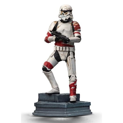 night trooper - star wars - art scale 1/10 - iron studios