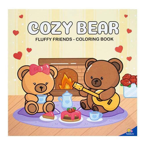 fluffy friends - cozy bear