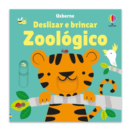zoológico: deslizar e brincar