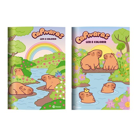 ler e colorir capivaras ler e colorir capivaras
