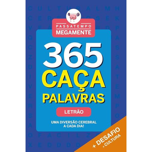 megamente 365 caça-palavras