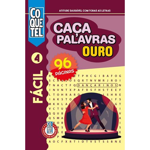 caça-palavras ouro - nível fácil 4