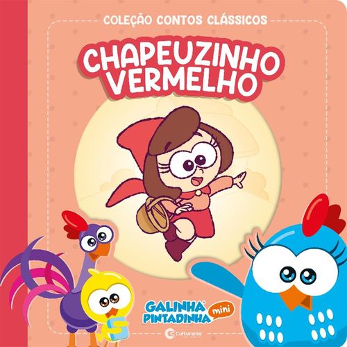 contos clássicos galinha pintadinha mini - chapeuzinho vermelho